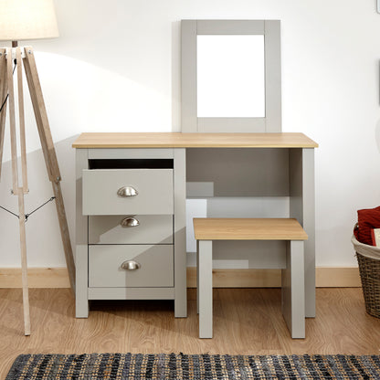 Lancaster Dressing Table Set Grey