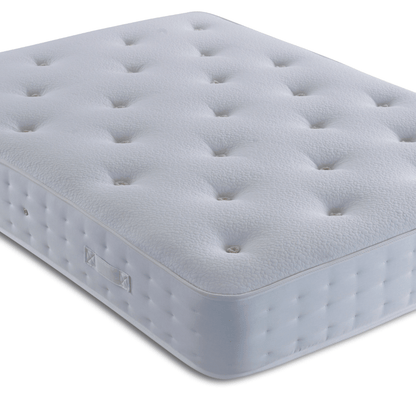 Bed Kings Mattress Single 90cm 3ft / 1000 Pocket Springs (Softer) / Tufted Luxury Pocket Spring Mattress Bed Kings