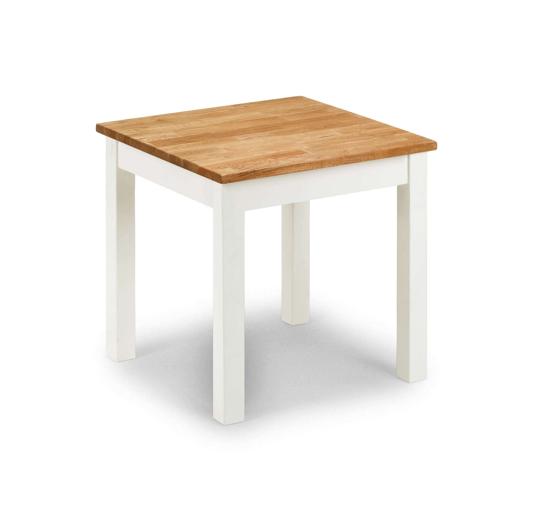 Coxmoor Lamp Table - Ivory & Oak