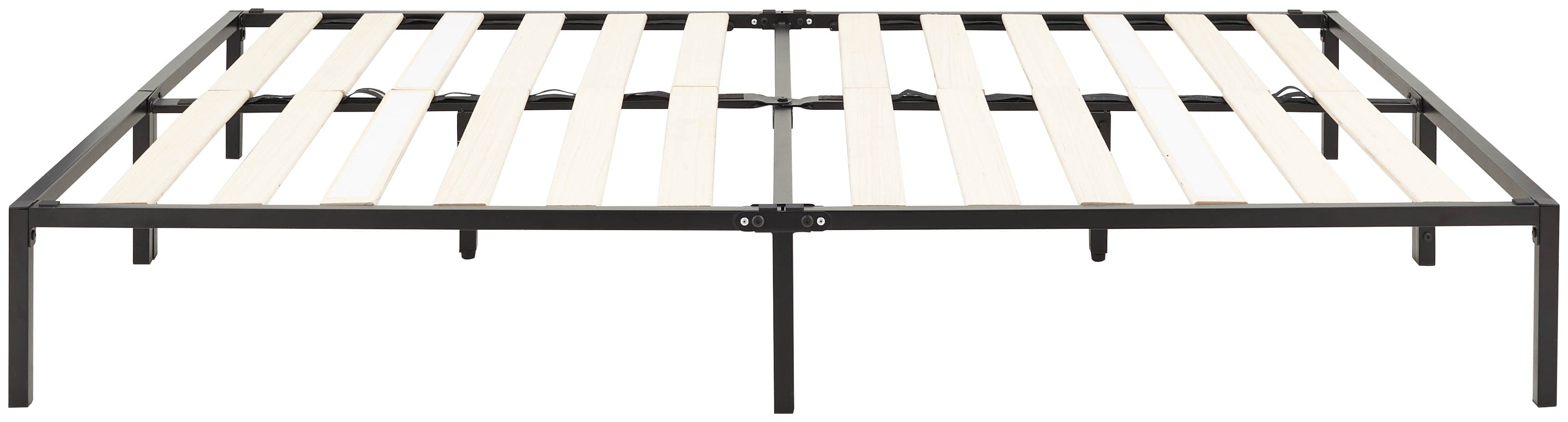 GFW Metal Bed Kore Bed Frame  Black - GFW Bed Kings