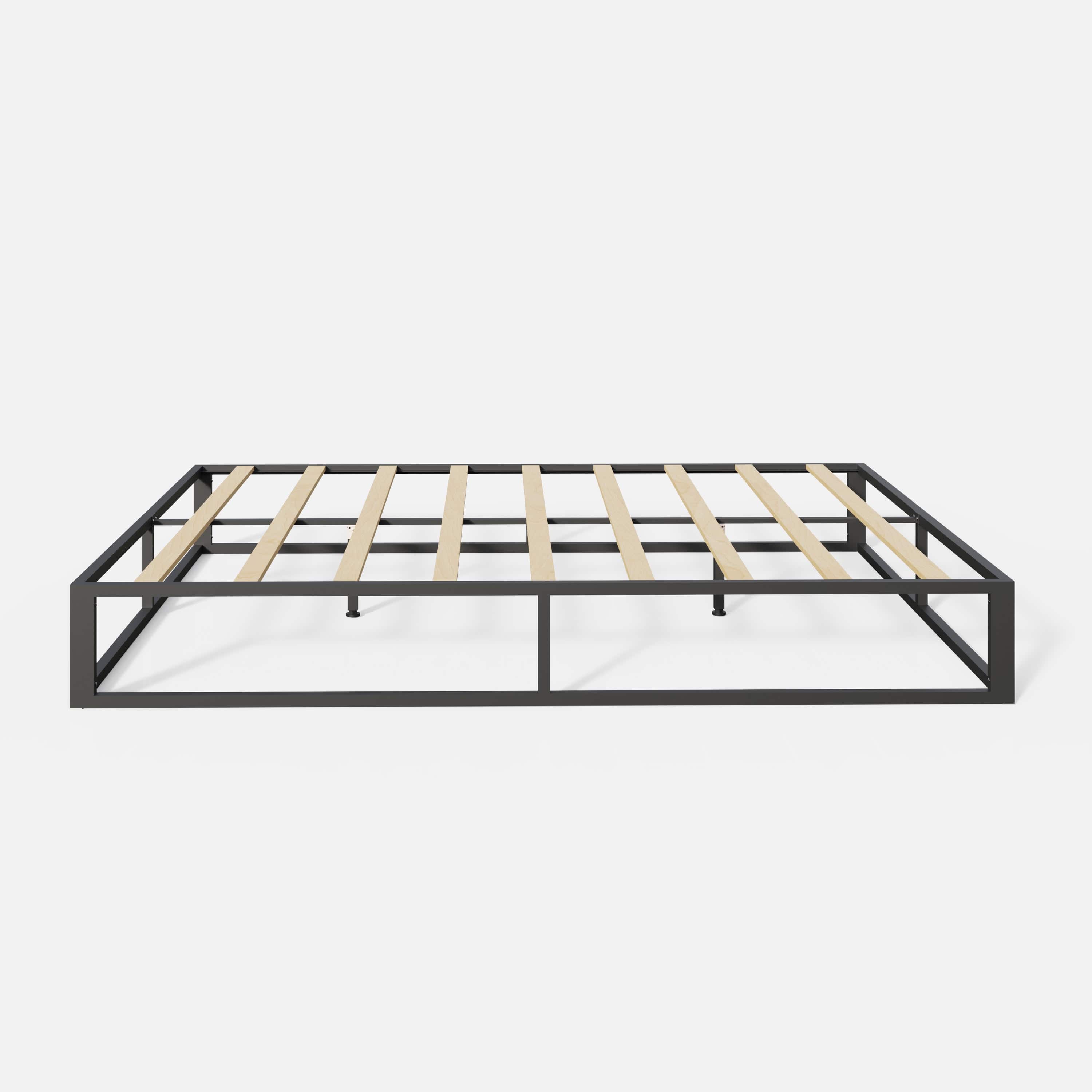 GFW Metal Bed Platform Metal Bed Black Bed Kings