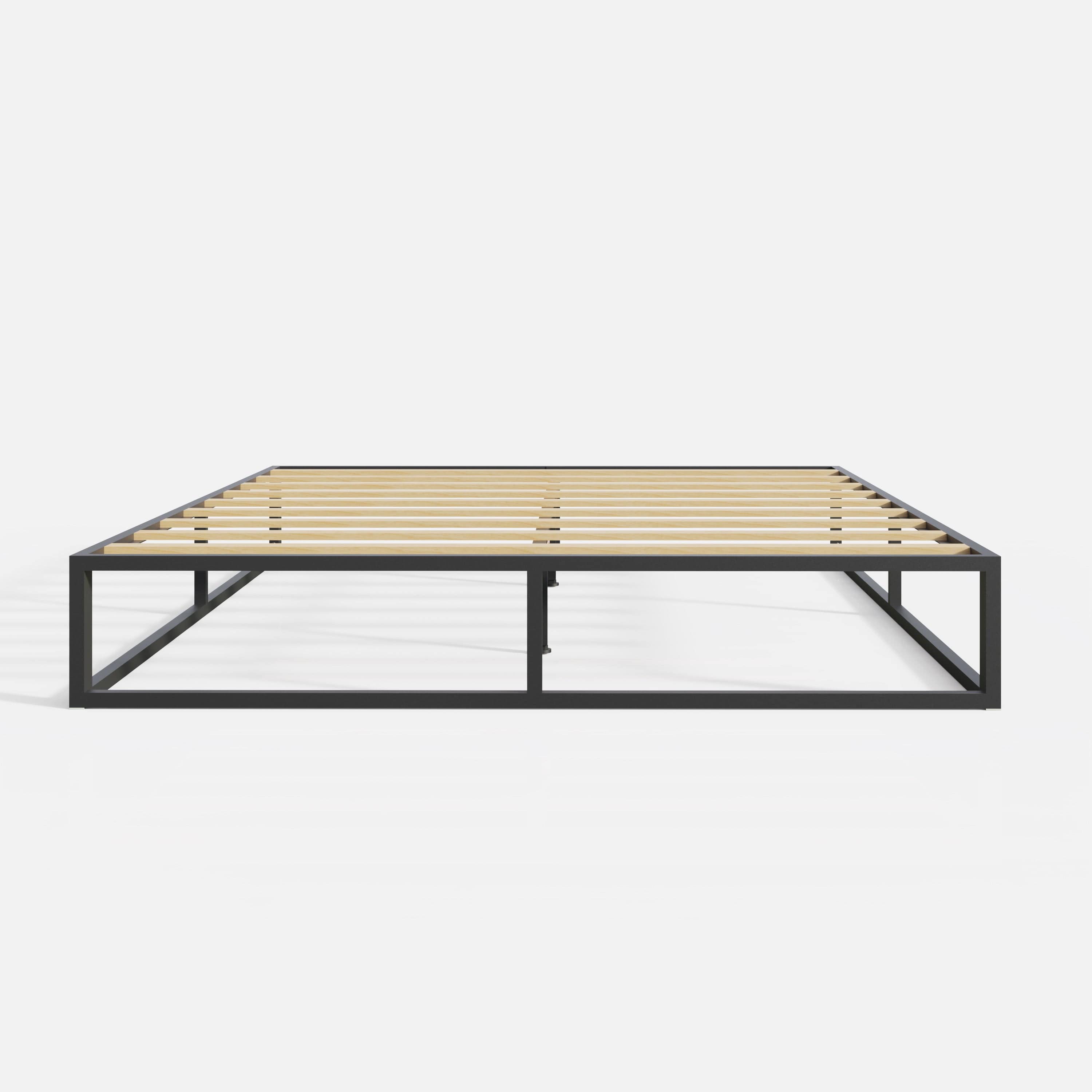 GFW Metal Bed Platform Metal Bed Black Bed Kings