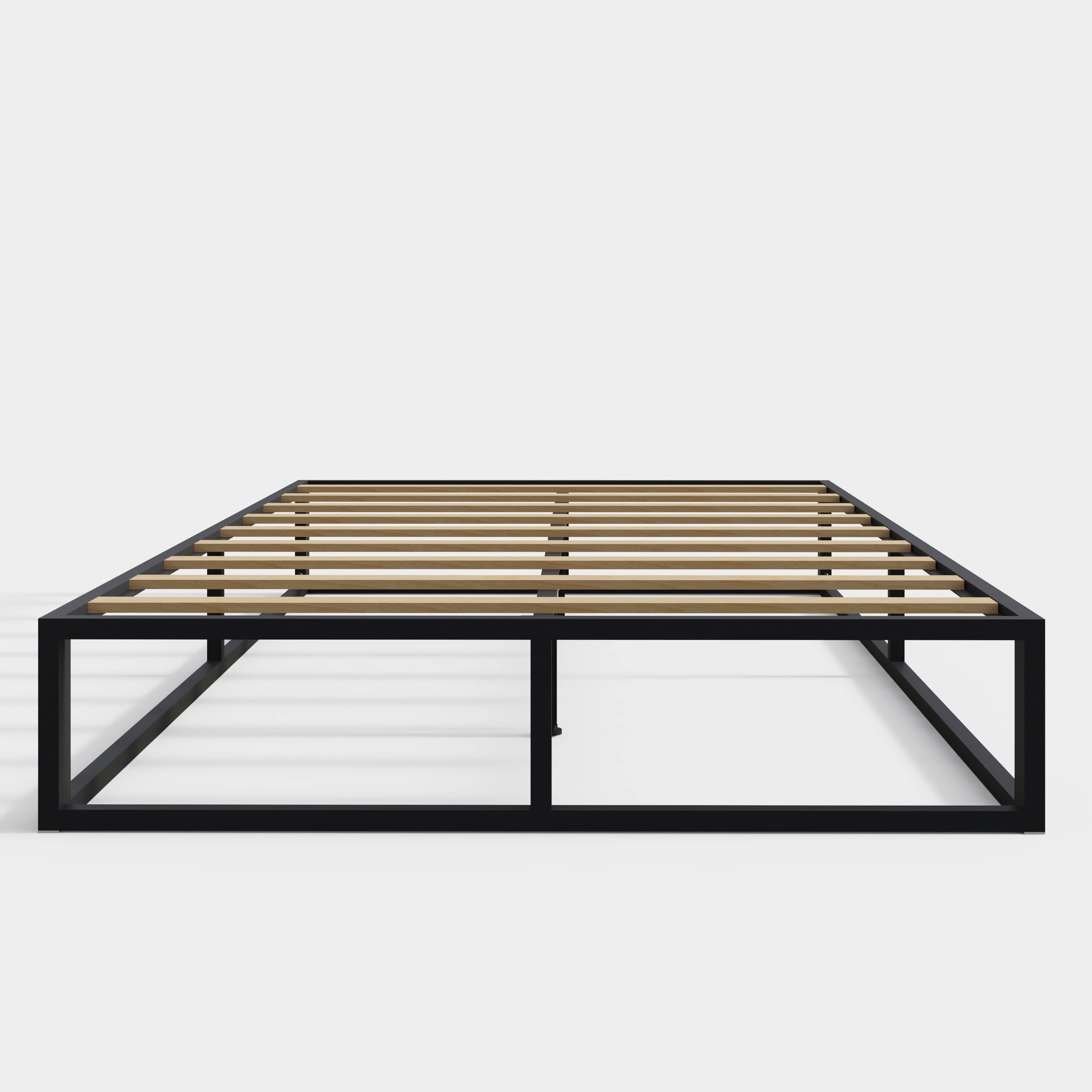 GFW Metal Bed Platform Metal Bed Black Bed Kings