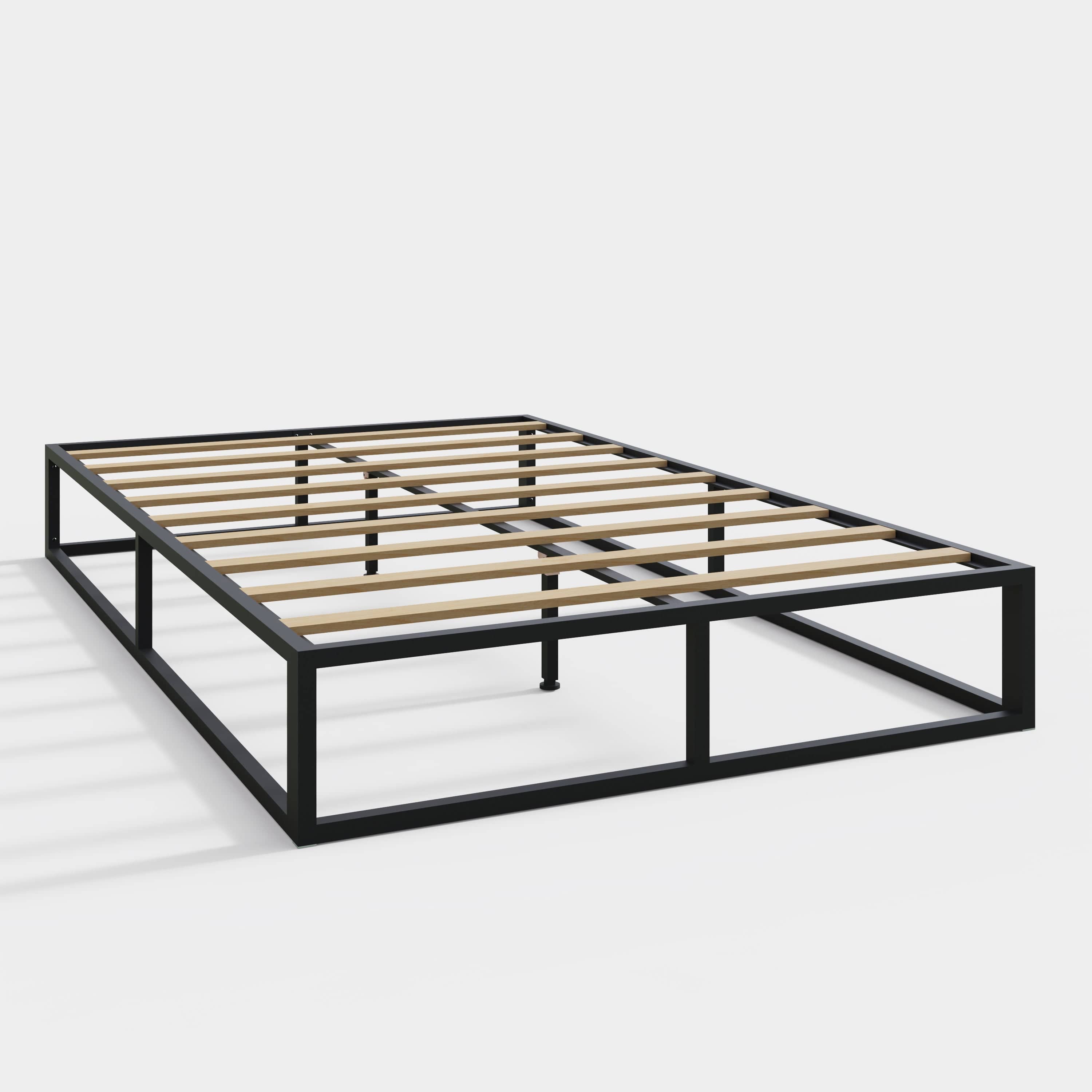 GFW Metal Bed Platform Metal Bed Black Bed Kings