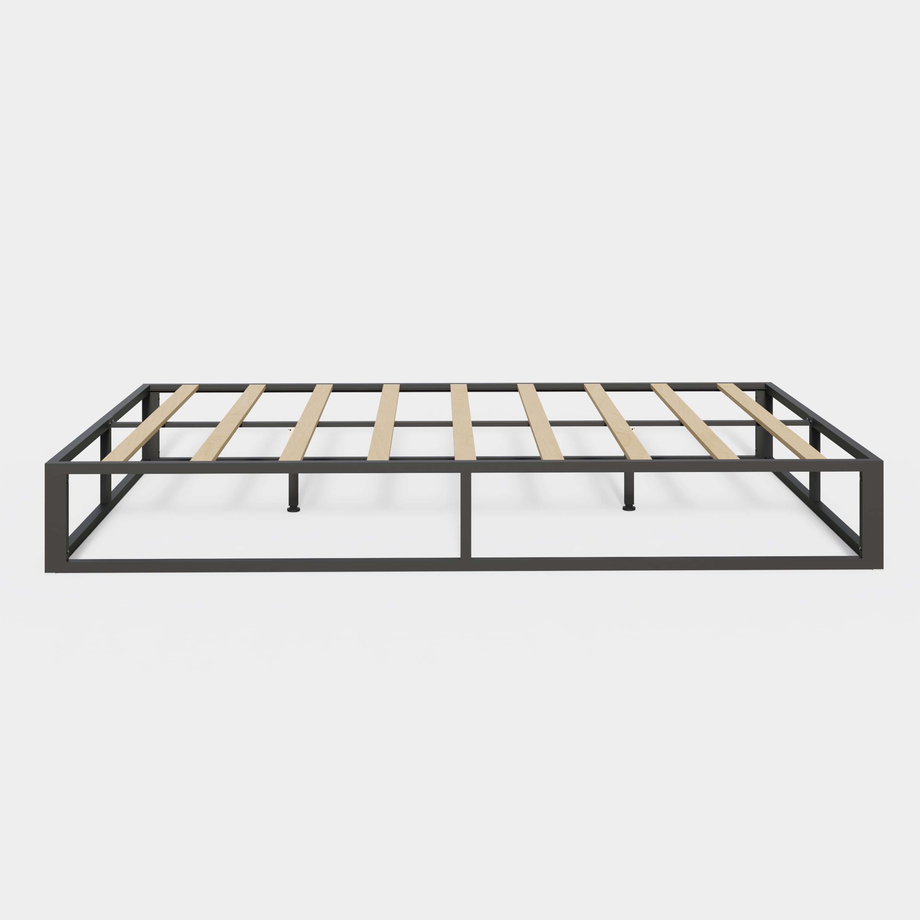 GFW Metal Bed Platform Metal Bed Black Bed Kings