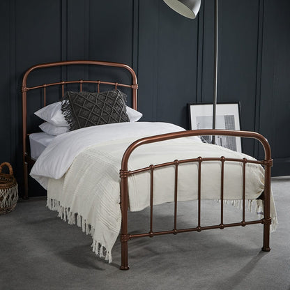 LPD Metal Bed Halston Bed Frame Bed Kings