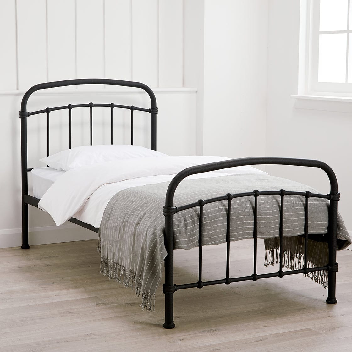 LPD Metal Bed Halston Bed Frame Bed Kings