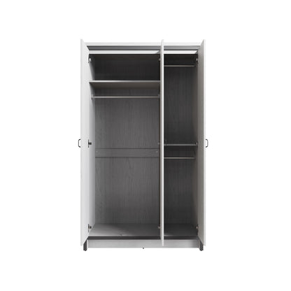 Boston 3 Door Wardrobe White