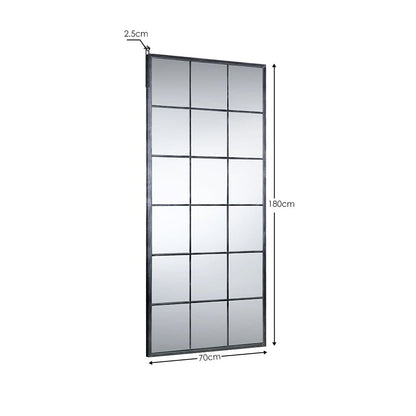 Julian Bowen Mirror Somma Large Window Mirror Bed Kings