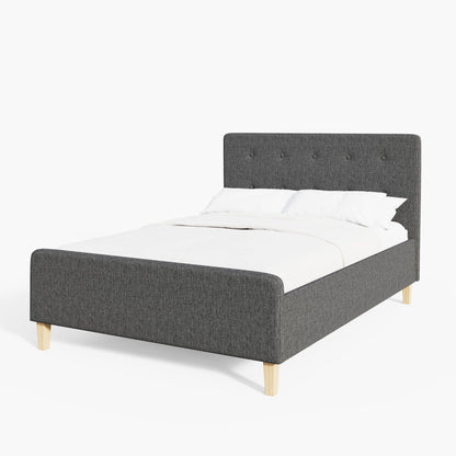 Ashbourne Ottoman Bed Dark Grey