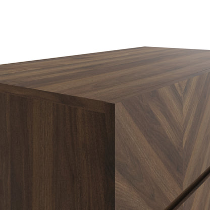 Catania Compact Sideboard Royal Walnut