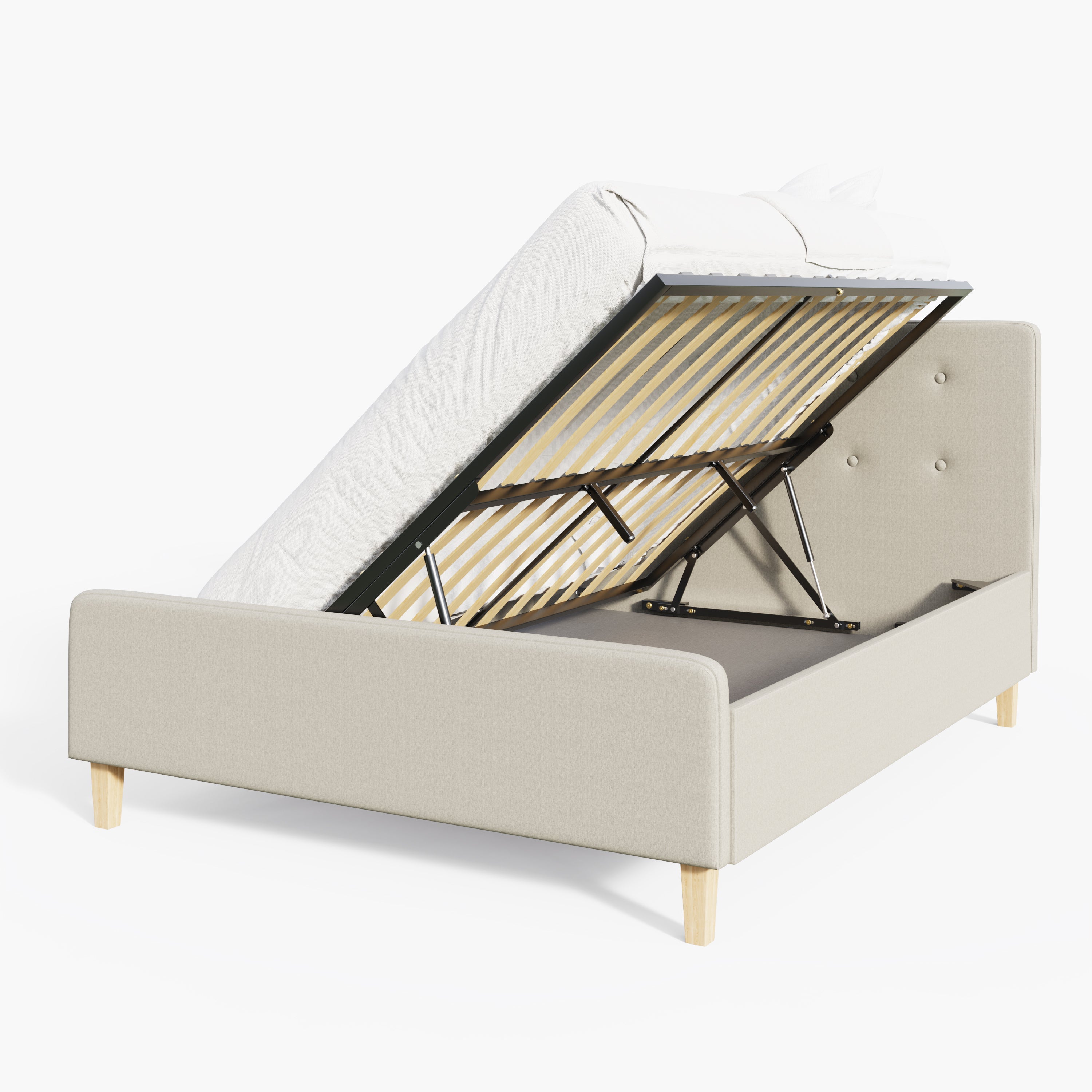 Ashbourne Ottoman Bed Natural