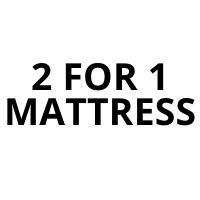 Bed Kings mw_product_option 1 x Single & 1 x Double - 15cm Eco Foam Plus Mattress 2 for 1 Mattress Offer: 2 x Memory Foam Mattresses Bed Kings