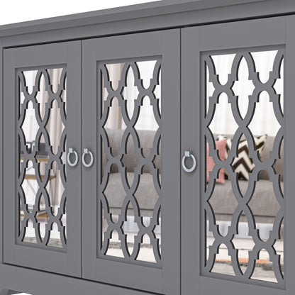 Honiton 3 Door Sideboard Grey