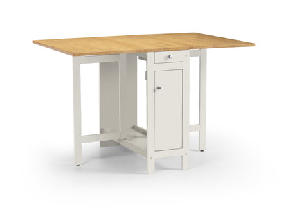 Savoy Dining Set - White/Natural