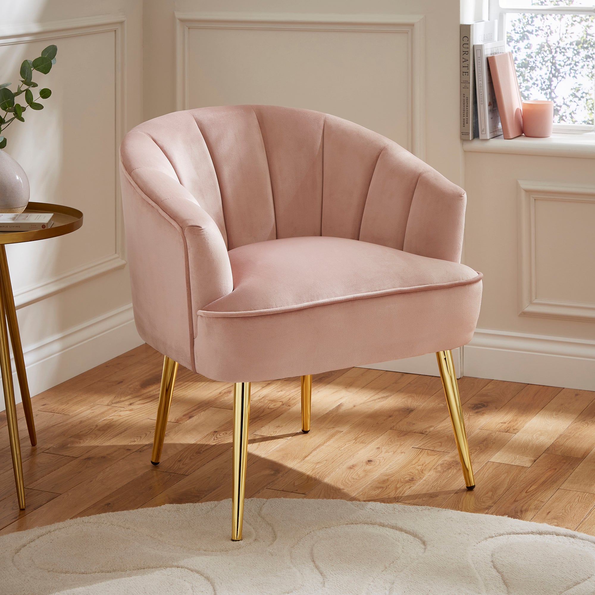 Pettine Chair Blush Pink