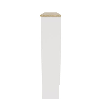 Longslow Radiator Cover Medium White