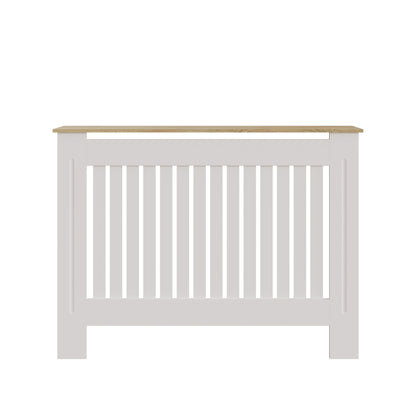 Longslow Radiator Cover Medium White