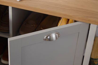 Lancaster Shoe Storage Grey