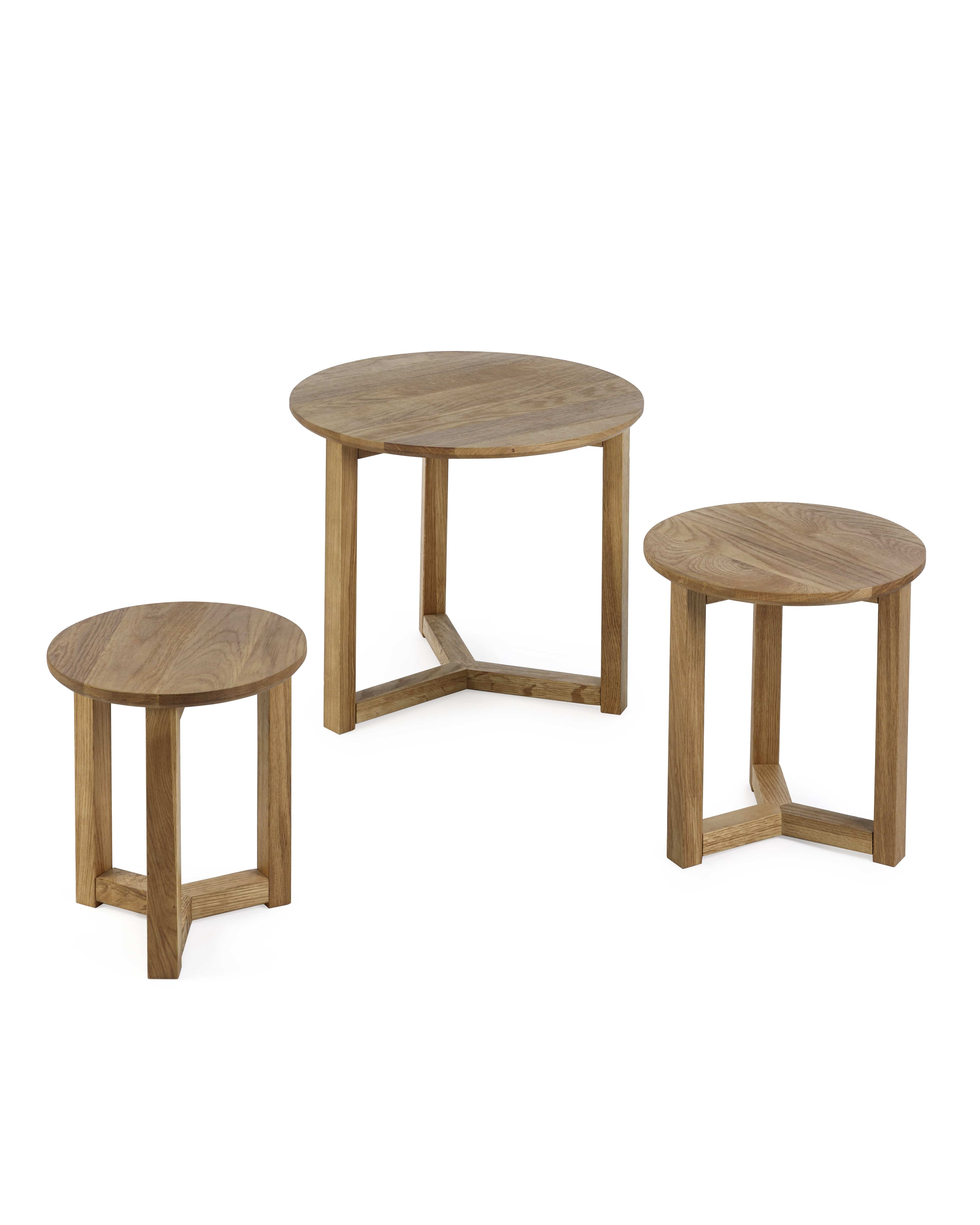 Julian Bowen Nest Of Tables Nidri Nest Of Tables Bed Kings