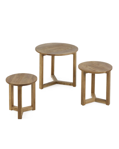 Julian Bowen Nest Of Tables Nidri Nest Of Tables Bed Kings