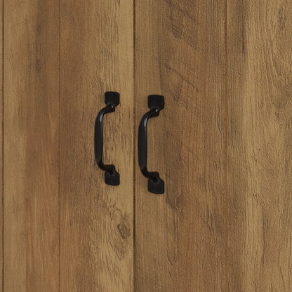 Boston 2 Door Wardrobe Knotty Oak