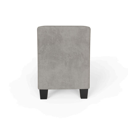 Verona Diamante Window Seat Silver Chenille