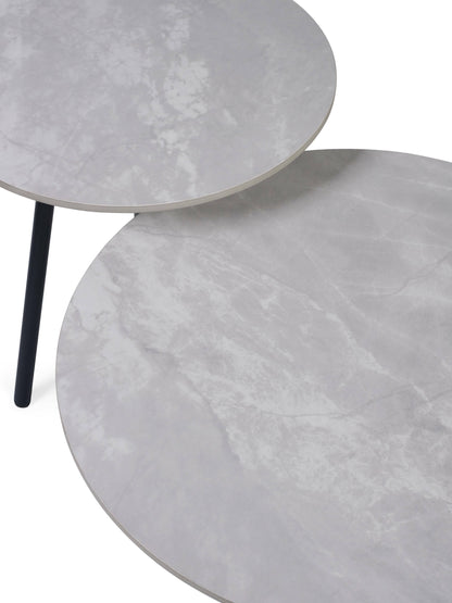 Casper Set of Side Tables Grey