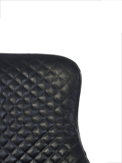 Julian Bowen Office Chair Luxe Office Chair In Black Faux Leather Bed Kings