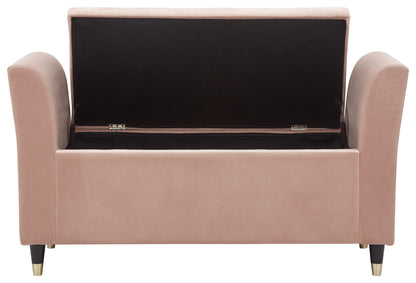 Genoa Window Seat Blush Pink Fabric