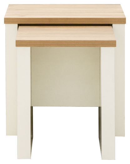 Lancaster Nesting Tables Cream