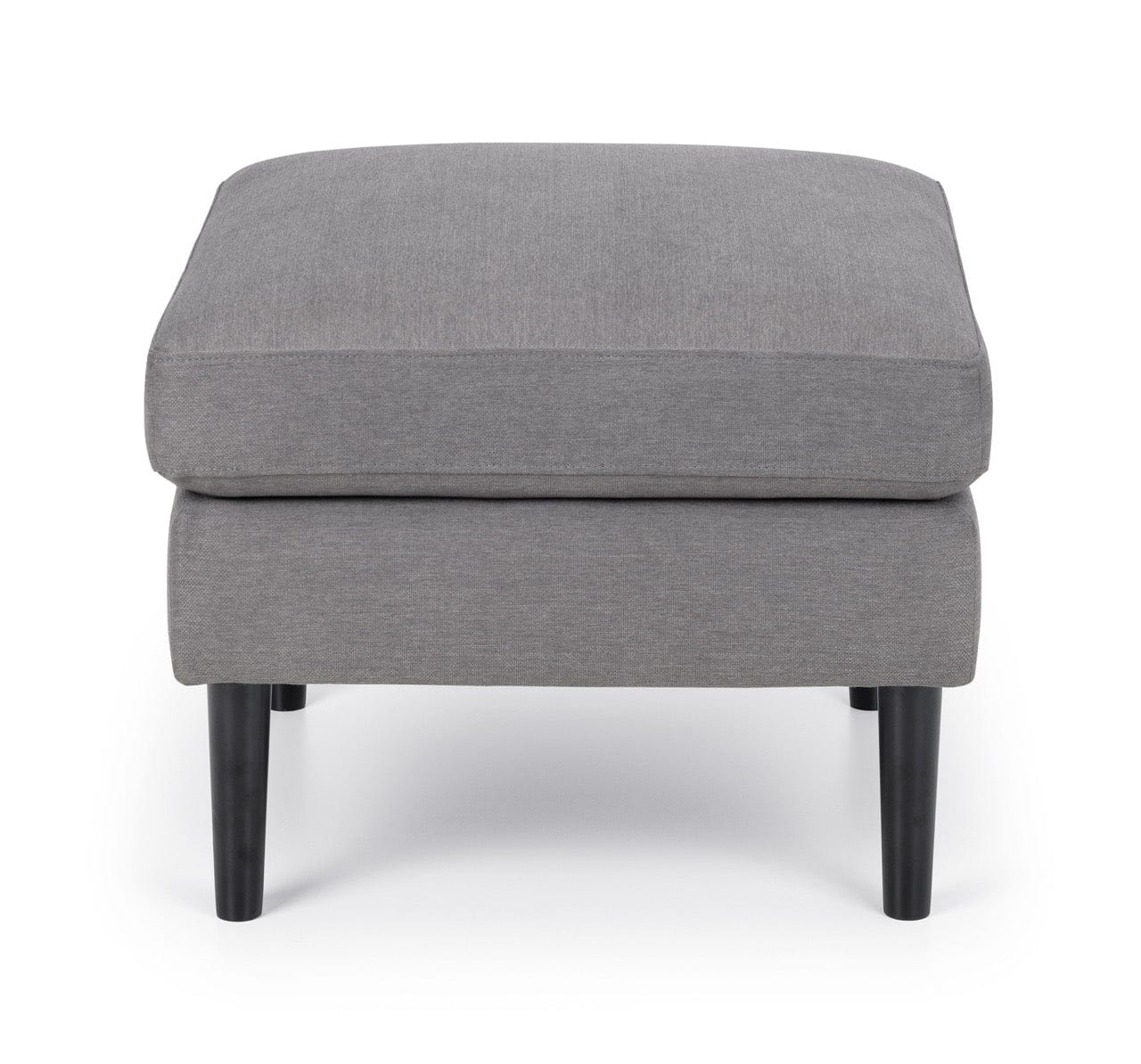 Julian Bowen Ottoman Monza Ottoman - Grey Bed Kings