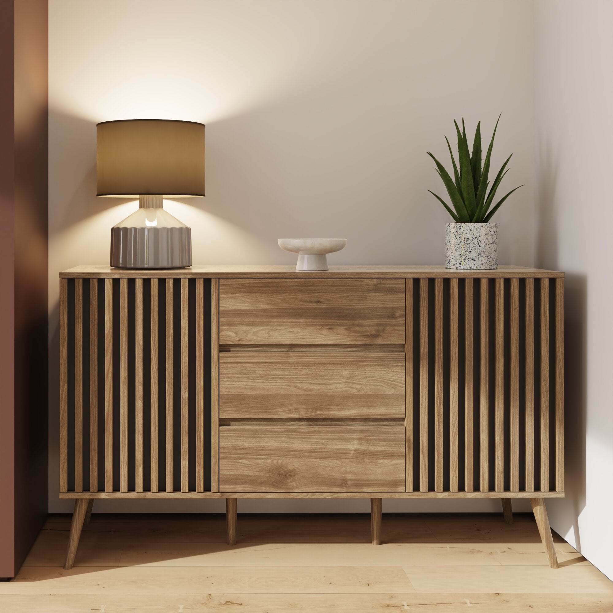 Rowan Large Sideboard Oak