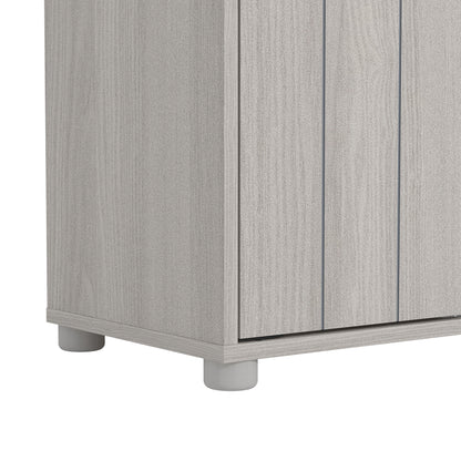 Bideford Shoe Cabinet Warm Grey Oak