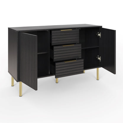 Nervata Sideboard Black