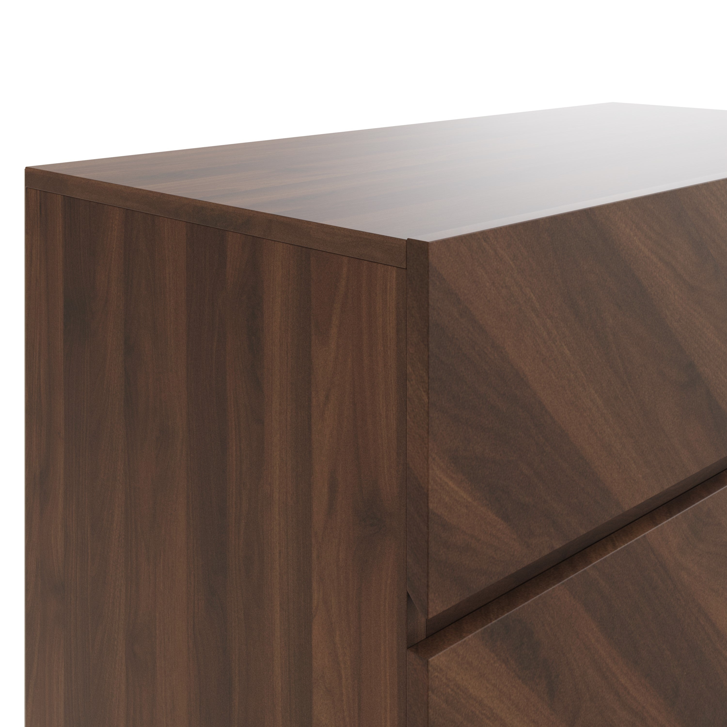 Catania 4 Drawer Chest Royal Walnut