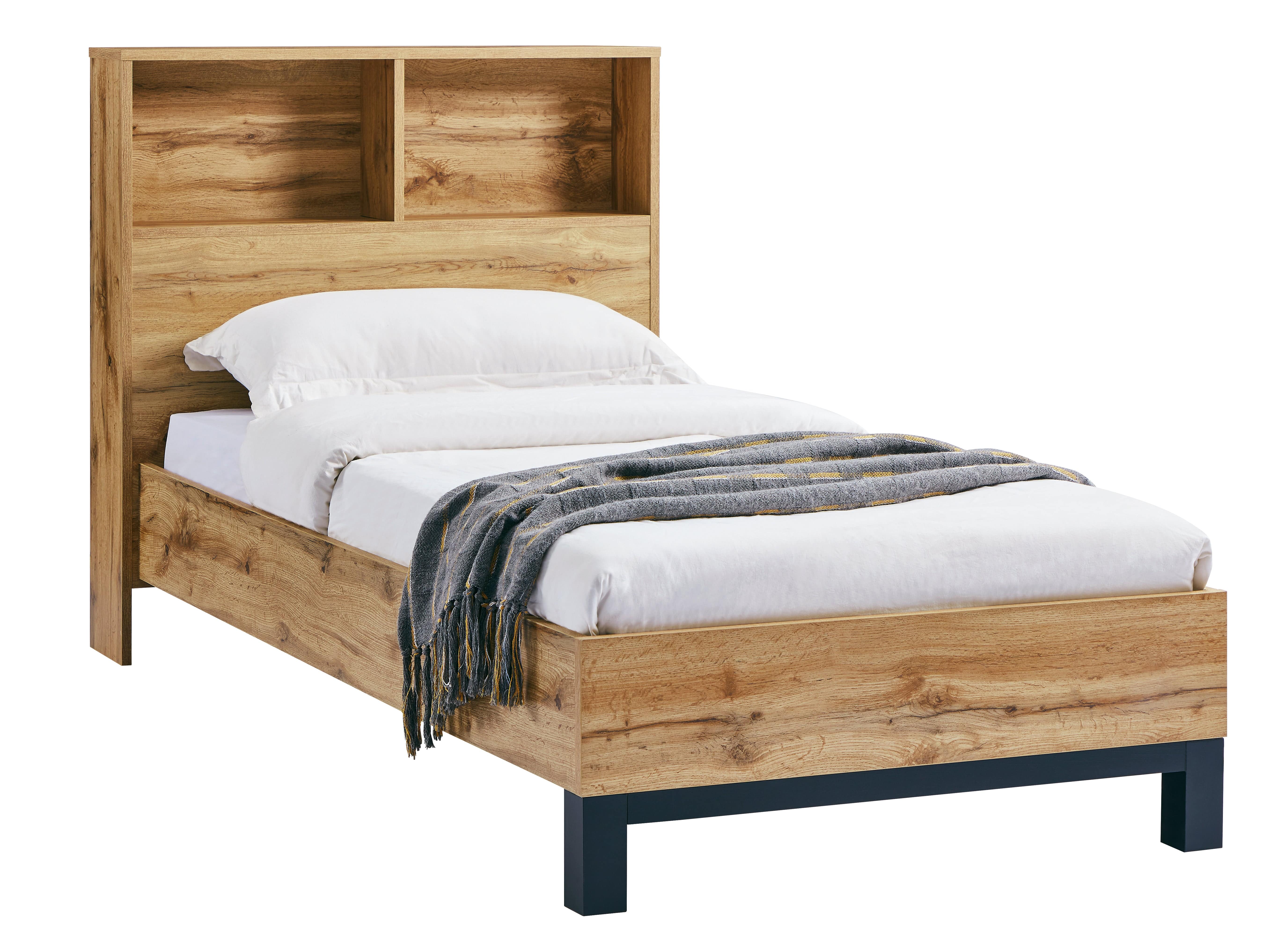 Bali Bookcase Bed - Oak