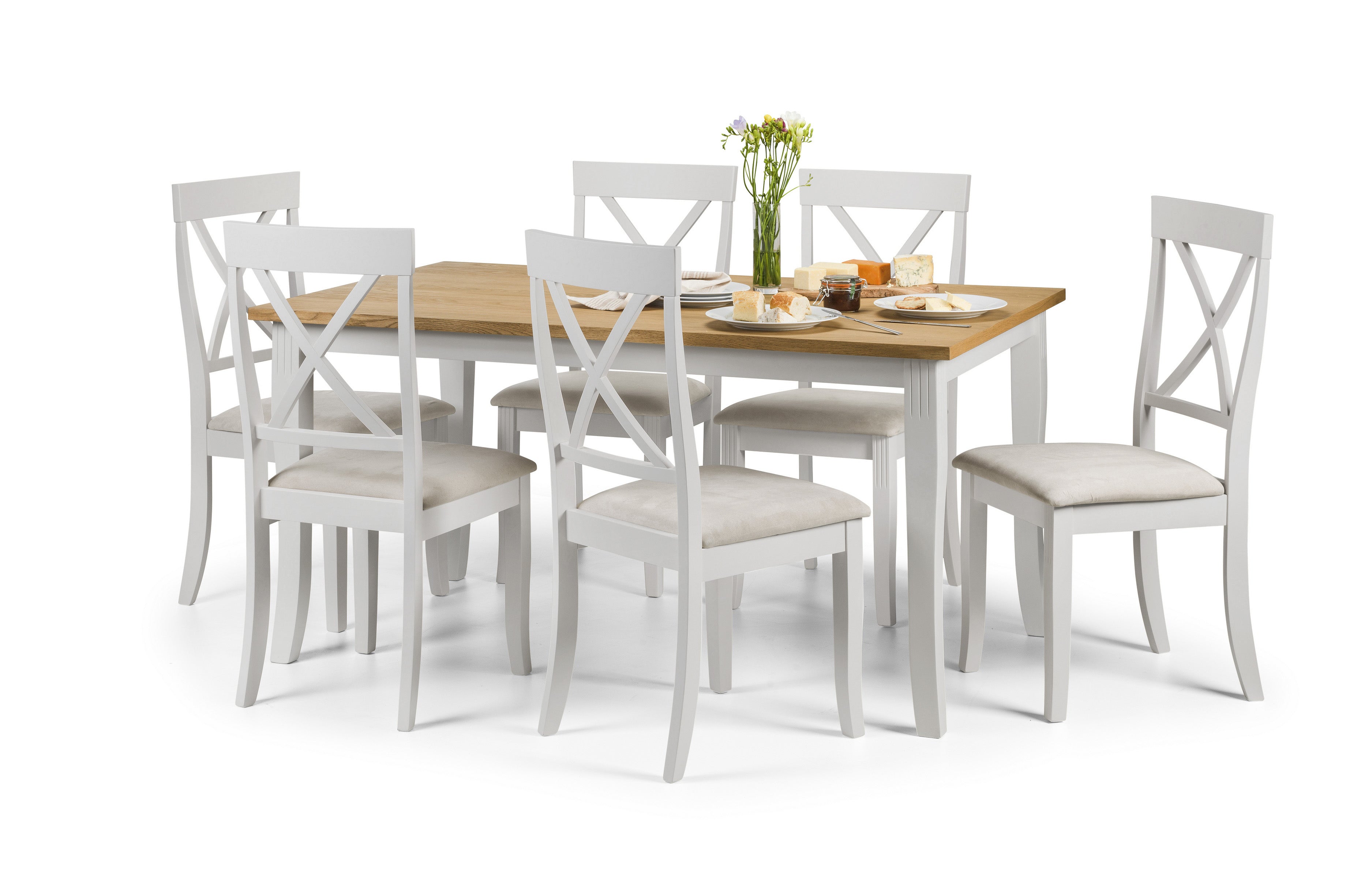 Davenport Elephant Grey Dining Chairs (Set Of 2)