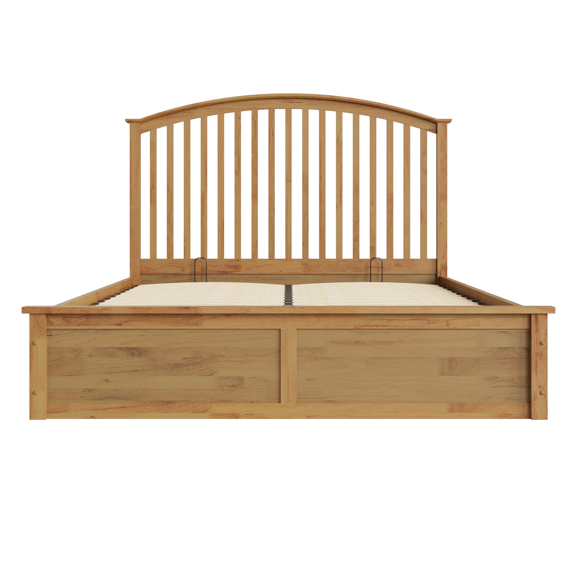 Madrid Wooden Ottoman Bed Oak
