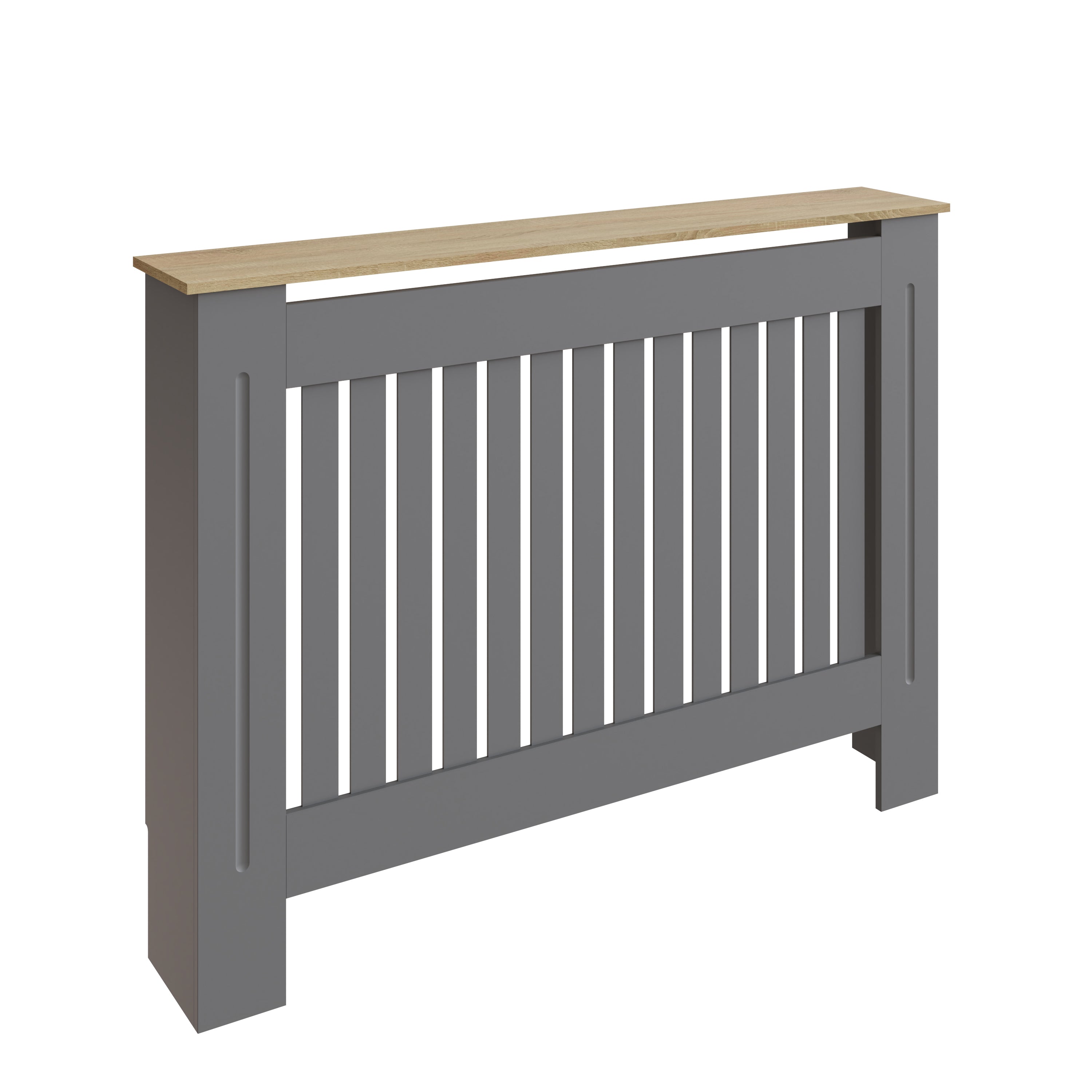 Longslow Radiator Cover Medium Grey
