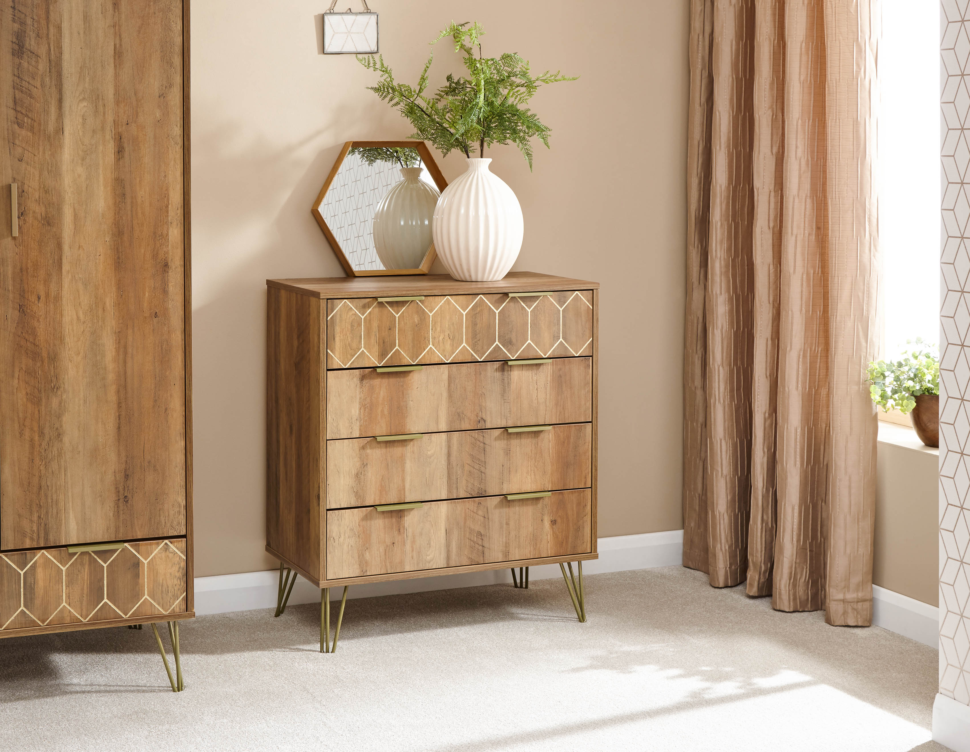 Orleans 4 Drawer Chest Mango