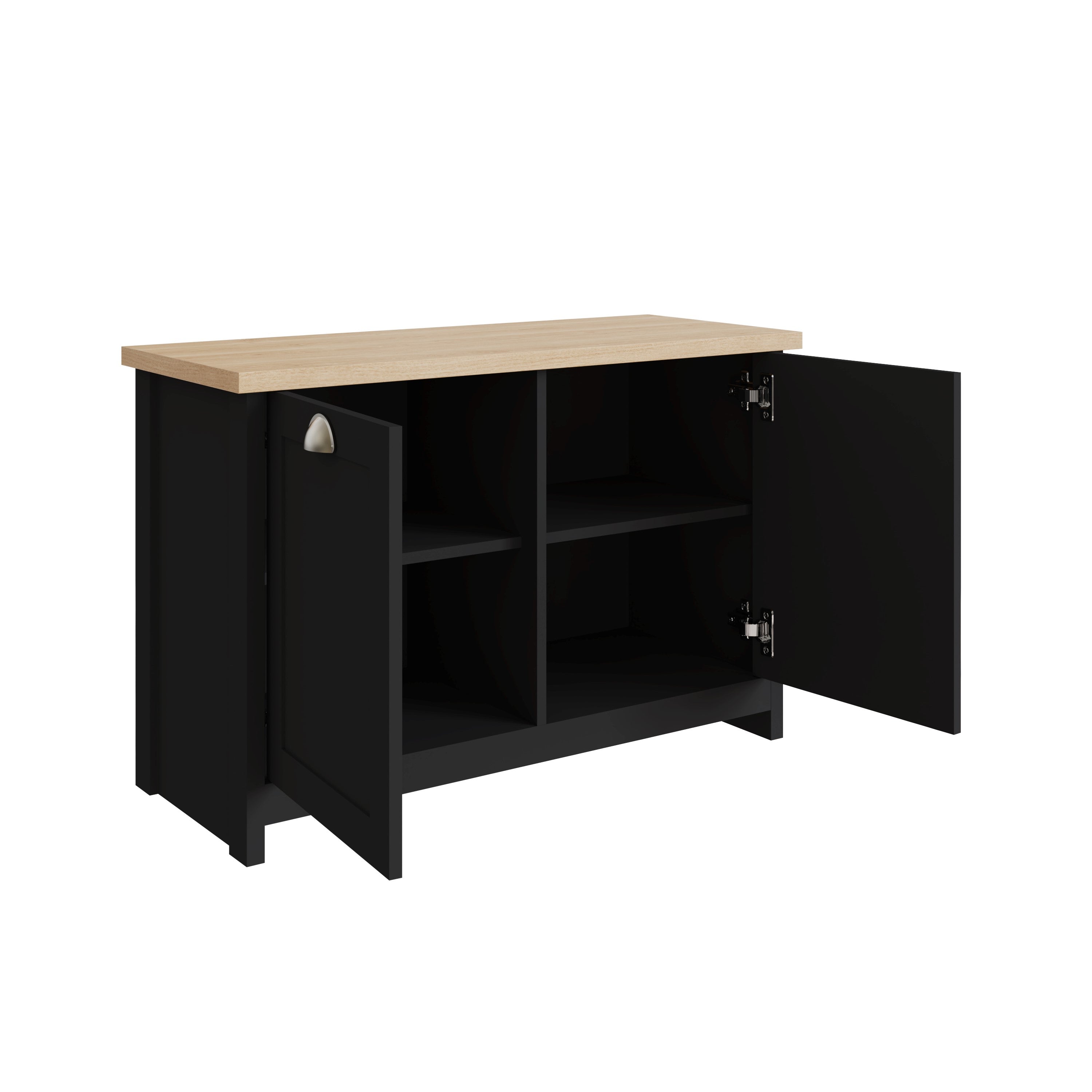 Lancaster Shoe Storage Black