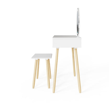 Signy Led Dressing Table With Stool