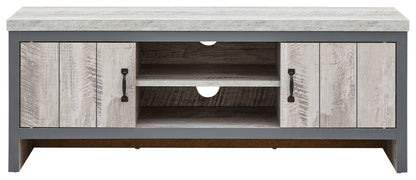 Boston 2 Door TV Unit Grey