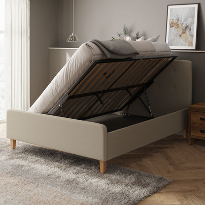 Ashbourne Ottoman Bed Natural