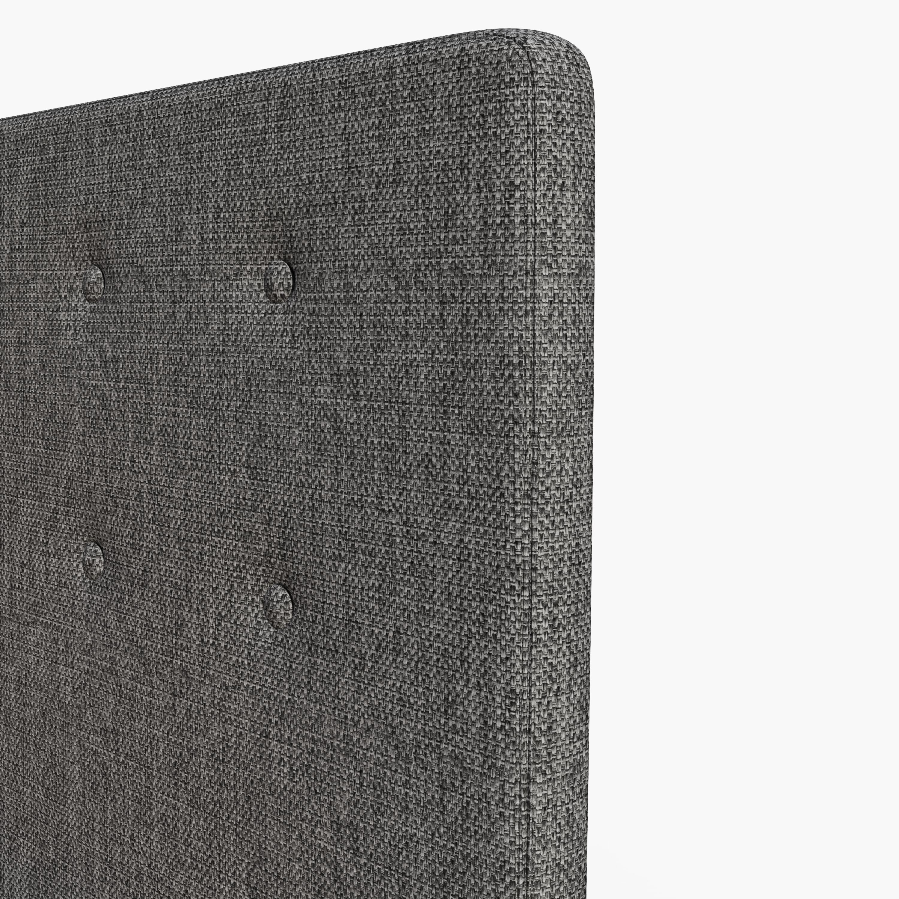 Ashbourne Fabric Upholstered Bed Grey