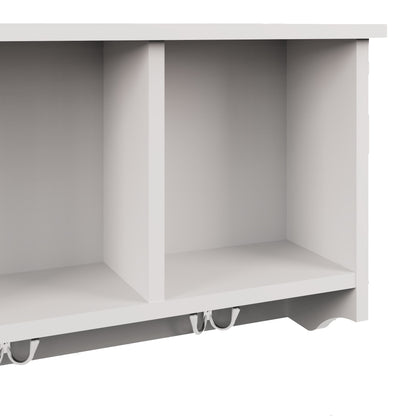 Kempton Wall Rack White