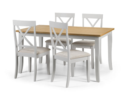 Davenport Elephant Grey Dining Chairs (Set Of 2)