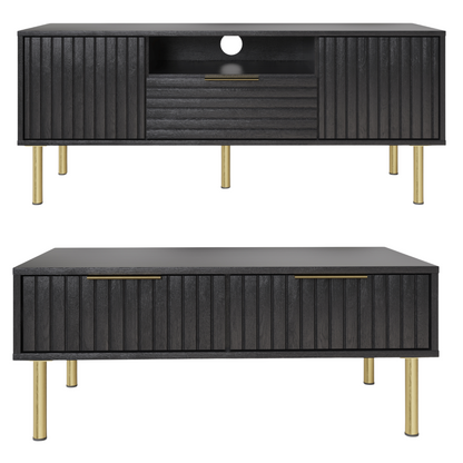 Nervata Coffee Table Black