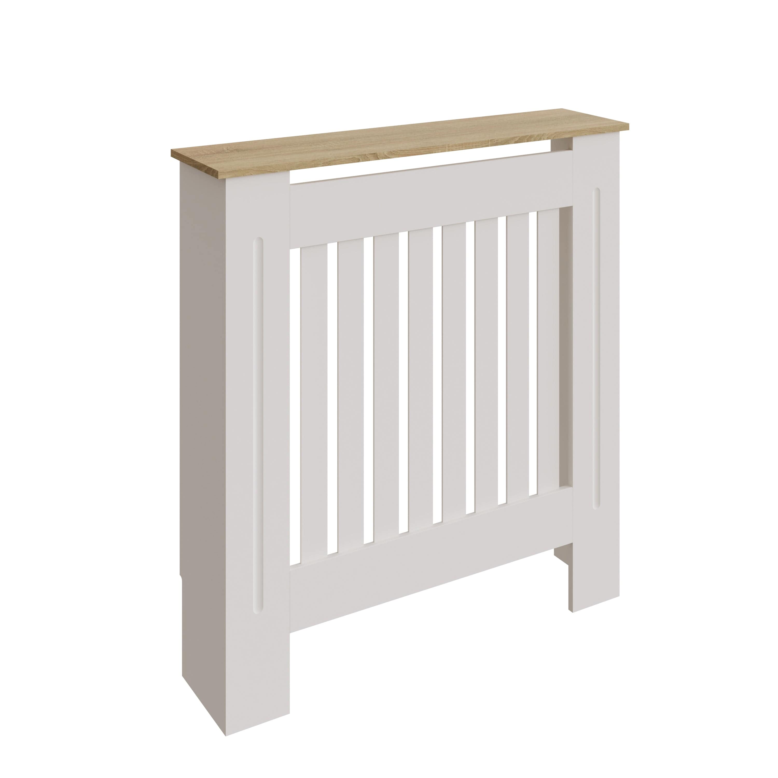 GFW Radiator Cover Longslow Radiator Cover Small White Bed Kings